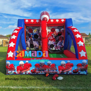 Jeu de lancer de ballon de football américain gonflable commercial Camada pour enfants et adultes, idéal pour les fêtes, en PVC 0,55 mm à double couture - Product Image 1