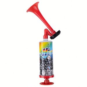 Trompettes de supporter de football en plastique avec logo personnalisé pour fêtes et événements - Product Image 1