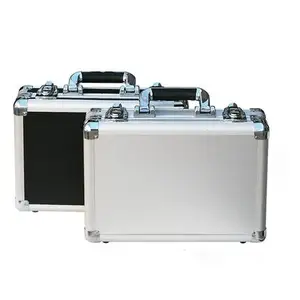 OEM / ODM الطيران الألومنيوم حقيبة لحمل الأدوات مع رغوة داخل للمعدات أداة الأجهزة