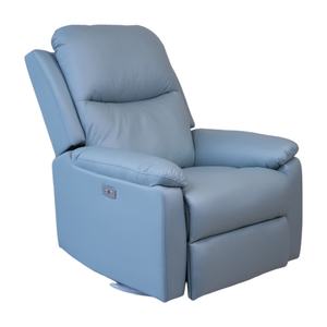 เก้าอี้โซฟาเดี่ยวแบบปรับเอนได้สีน้ำตาลเบาะนั่งเดี่ยวแบบอิตาลีปรับเอนได้ - Product Image 2