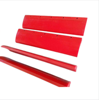 Nettoyeur de bande transporteuse primaire en polyuréthane, longueur 900 mm, dureté 85-90A