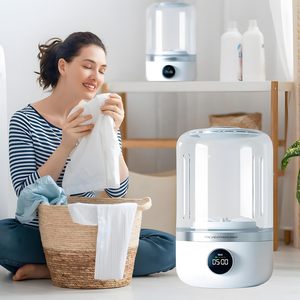 Lavadora portátil, lavadora automática compacta para uso en el hogar, dormitorio y viajes - Product Image 5
