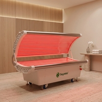 Suyzeko OEM ODM Équipement Médical et Esthétique Populaire Lit de Thérapie par Lumière Rouge Infrarouge Corps Entier 630nm 810nm pour Clinique, Spa et Usage Domestique
