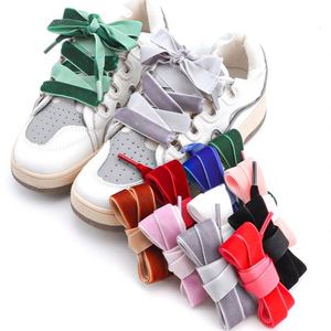 Lacets de chaussures en polyester épais de haute qualité, 15 mm de large, lacets plats colorés pour baskets, qualité supérieure - Product Image 1