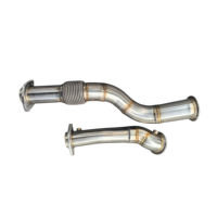 Pour BMW M3/M4 G80/G82 S58 3.0T, Downpipe haute performance spécifique au véhicule, fixation directe, meilleur rapport qualité-prix en stock