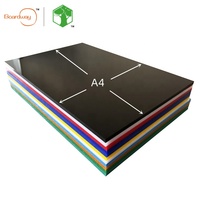Vente en gros feuille acrylique noire claire/Opaque pour la publicité de décoration