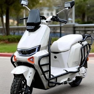 Motocicletta Elettrica ad Alta Potenza 60V per Guidatori Tedeschi, Forte Accelerazione, Lunga Autonomia, Componenti di Alta Qualità, 1500W, Batteria al Piombo-Acido - Product Image 2