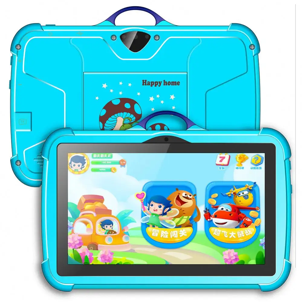 MT6735 2.4G 5G Support 3D Gaming Enfants Enfants Wifi PC Tablette 7 Pouces Mini Android 7.0 HD Tablette Pc Jeux Éducatifs