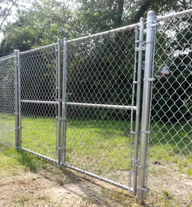 Valla de malla de eslabones de cadena de calibre 9 portátil de alta calidad a bajo precio de venta caliente de la fábrica de <span class=keywords><strong>Anping</strong></span> - Product Image 1