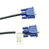 Kabel Proyektor Monitor HDTV PC 1.5M 4 + 5 VGA Berkecepatan Tinggi 15 Pin Pria KE Pria untuk PS3/4 Pc