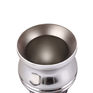 Tasse en acier inoxydable de 8 oz pour Yarba Mate naturelle avec logo personnalisé, isolation thermique pour le camping et l'usage masculin - Product Image 3