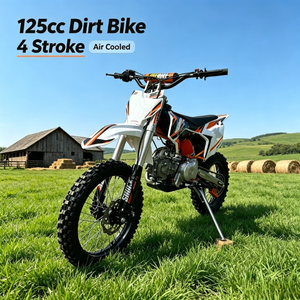 Motocicleta Todoterreno de 125cc y 4 Tiempos, Motocicleta <span class=keywords><strong>Enduro</strong></span> para Carreras en Pista y Alquiler en Resorts - Product Image 1