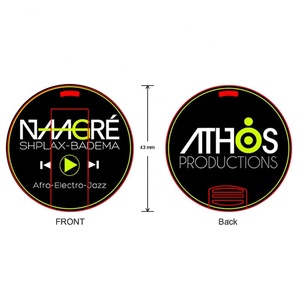 Quà Tặng Khuyến Mại ABS Vật Liệu Nhựa Đầy Đủ Màu Sắc In Logo Vòng Tròn Hình Dạng Thẻ Usb Flash Pen Drive - Product Image 6