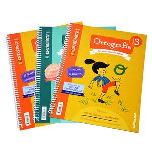 Custom Boek Spiraal Gebonden Kleurboek Afdrukken Engels Werkboek Voor Onderwijs Draad Gebonden Afdrukken Werkboek Afdrukken - Product Image 3