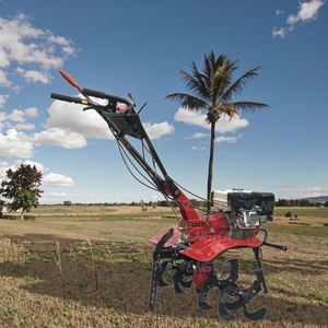7HP New Power Tiller <b>Cultivator</b> with Headlight and Flashlight - Product Image 1