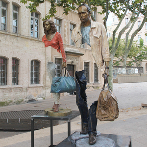 Cuộc Sống Kích Thước Nổi Tiếng Nhật Bản Anime Nhân Vật Điêu Khắc Bronze Luffy Bức Tượng - Product Image 4