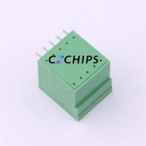 JCB381-WDMC05P Plug-in Terminal Block Bent Lead Through Hole,P=3.81mm Connector 2x5P 3.81mm Green 10P - Product Image 2