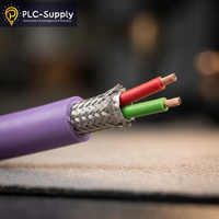 Cable Profibus DP 6XV1830-0EH10 RS485 Blindado de 2 Hilos, Color Morado, para Comunicación en Automatización Industrial