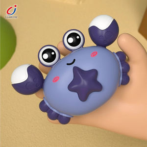 Giocattolo creativo di educazione precoce del granchio di Chengji interessante disegno colorato a forma di cartone animato stampa e Go giocattoli granchio - Product Image 4