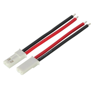 SYP Terminal Wire 2.0mm Pitch White Dupont 2 Pin Male Female Connector For LED Speaker Connection Cable - Product Image 1