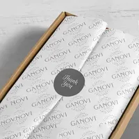 Papier de Soie Imprimé Personnalisé, Hydrorésistant et Tendance, pour Emballage de Vêtements, Chaussures et Cadeaux