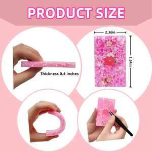 Autismo Sensorial Skin Picking Fidget Toys con pinzas y caja de almacenamiento <span class=keywords><strong>Picky</strong></span> Pad para la ansiedad - Product Image 4