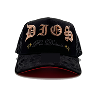 Casquettes de baseball originales 2026 en daim brodé de strass G5 Gorras Barrbas 31 avec puce NFC