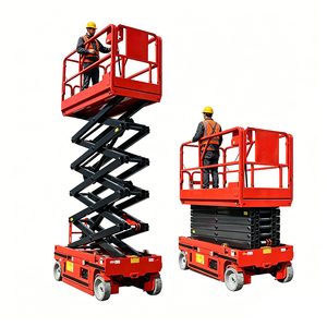 Plataforma Elevadora de Tijera Móvil de 450 kg, 4.8 m - 10 m, Portátil para Construcción Industrial y Almacenamiento, OEM - Product Image 4