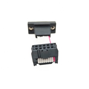 Hot bán RS232 nối tiếp D-Sub DB9 <span class=keywords><strong>9pin</strong></span> cổng Nam để IDC 10pin nữ màn hình cảm ứng phẳng Ribbon Cable - Product Image 3