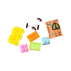 Educational <b>Building</b> <b>Block</b> Toy Cars For Children 2 To 4 Years Old Assembly Plastic Miniature Vehicles Early Learning Gift - Product Image 4