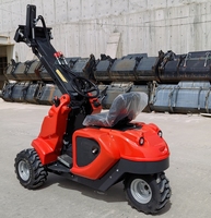 Caricatore Elettrico a Tre Ruote HAIJU Mini Avant H130E, Capacità di Carico 350kg, Joystick a 4 Funzioni, Batteria al Piombo-Acido Ecologica per Fattorie e Frutteti