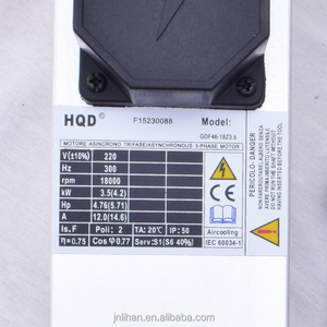 แกนมอเตอร์ HQD 3.5kw รุ่น GDF46-18Z/3.5 ER25 ระบายความร้อนด้วยอากาศ สำหรับงานแกะสลัก ตัด MDF ไม้อัด ไม้ อะคริลิค กำลังไฟ 3.5kw แรงดันไฟฟ้า 220V/380V - Product Image 2