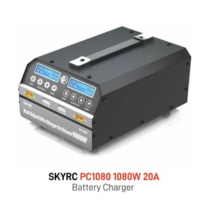 Caricabatterie SKYRC PC1080 per Batterie Lipo, 1080W 20A, Doppio Canale, per Droni Agricoli - Product Image 1