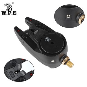 W.P.E Nuovo Set di Avvisatori Acustici da Pesca 4+2 con Luce da Tenda Wireless, Allarme Abboccata per Carpfishing e Accessori per <span class=keywords><strong>la</strong></span> Pesca al Lago - Product Image 5