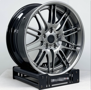 Jantes en alliage forgées JUWA, 3 pièces, 5x120, 18-19 pouces, style parallèle, couleur argent, pour E46/E34/E90/E92/E60/<span class=keywords><strong>E38</strong></span>/E39/F10 - Product Image 6