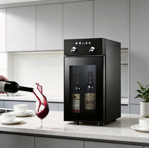 Dispensador de Vino Tinto Inteligente Vanace para 2 Botellas con Pantalla Táctil LED Integrada y Sistema de Vertido Automático - Product Image 1