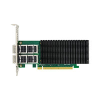 PCI-E4.0 Dual-Port 100G QSFP28 Glasfaser-Server-Netzwerkkarte E810-CQDA2 PCIE X16