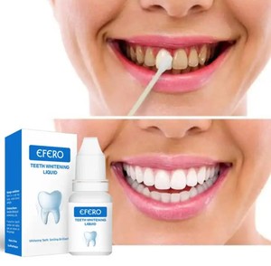 Sérum <span class=keywords><strong>liquide</strong></span> en poudre pour blanchir les dents EFERO, sérum de nettoyage pour l'hygiène bucco-dentaire, mousse blanchissante pour les dents - Product Image 2