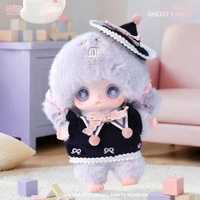 Vente en gros de pendentifs en peluche de la série Ghost Keeno Fluffy Cute Ghost, boîte mystère, jouets décoratifs tendance