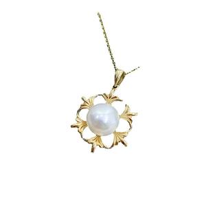 Colgante de Plata S925, Soporte Vacío para DIY, Accesorios para Cuentas de 12-15 mm, Disimulador de Cuentas, Collar de Jade, Colgantes de Perlas, Dijes-30474 - Product Image 5