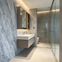 Revêtement mural en pierre flexible personnalisable, résistant au feu et à l'eau, en porcelaine souple pour la décoration des murs d'hôtels, de bureaux et d'appartements