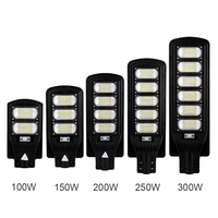 Lampadaire LED, étanche IP65 pour extérieur avec détecteur de mouvement, télécommande, pour l'éclairage des routes, des jardins et des parkings