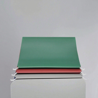 Dossiers suspendus format lettre, papier vert standard pour classeur, organisateur de bureau, 10 pièces