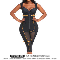 Nouveau best-seller flatteur longue longueur grande taille coupe ajustée ferme contrôle du ventre bout à bout corps façonnage complet du corps Shapewear femmes