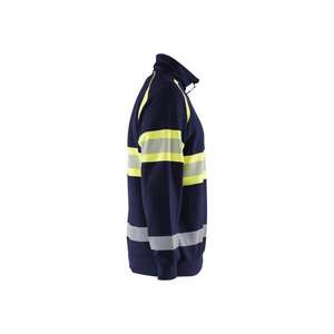 BLAKLADER - 3553115889334XL Pull haute visibilité Bleu marine/jaune-EAN 7330509830611 HI-VIS WORKWEAR - Product Image 4
