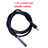Sensor Suhu Probe Kabel Tahan Air Berkualitas Tinggi 18B20 1M/2M/3M/5M/10M DS18B20
