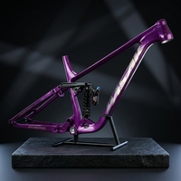 Cuadro de Bicicleta de Montaña Pasak XC Soft Tail con Amortiguador Completo, Aleación de Aluminio, 29er DH AM Mtb, Rueda Ttb Boost 148mm