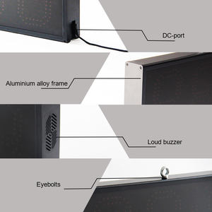 Cronómetro Digital CHEETIE de 6 Pulgadas, de Aleación de Aluminio Rojo, Cronómetro Grande con Temporizador de Cuenta Regresiva, Portátil, con Cable, Botón de Inicio/Parada/Reinicio - Product Image 4