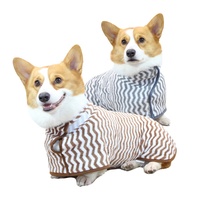 Peignoir de bain pour chien en polyester, luxueux, élégant, classique, pliable, lavable, simple, absorbant, en microfibre, pour séchage rapide et baignade