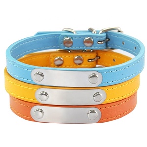 ปลอกคอสุนัขแบบ XL-XXL ลายหนัง PU สแตนเลสแกะสลักแบบส่วนตัวสีดำบริสุทธิ์ - Product Image 3